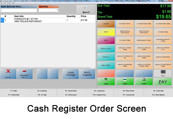 cash register program